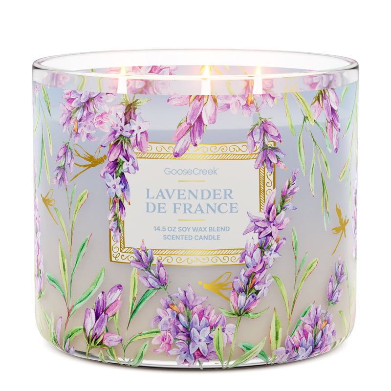 Lavender de France 3-Wick Candle Edit 3-0279