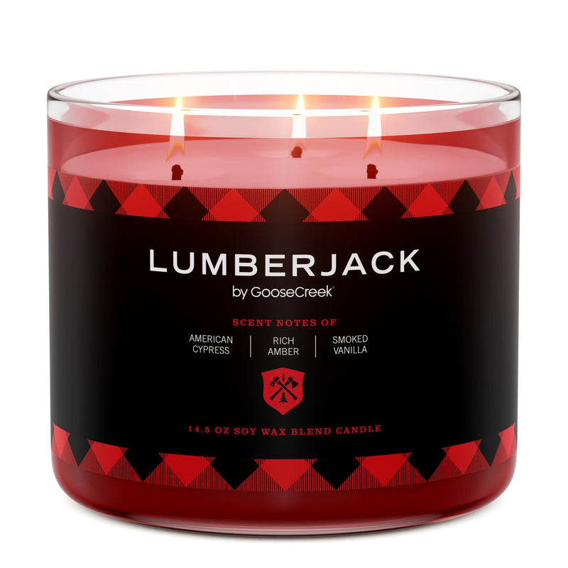 Lumberjack 3-Wick Candle Daily 3-0205