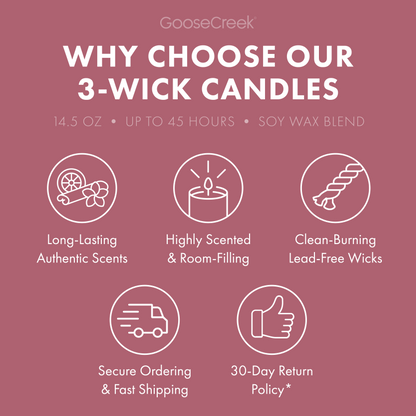 Watermelon Bubble Gum 3-Wick Candle